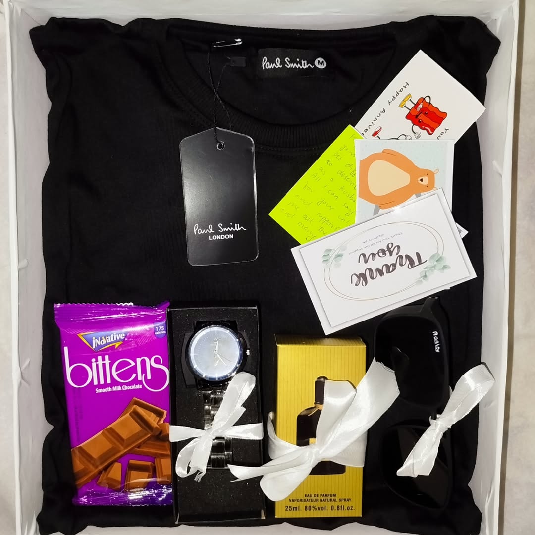 Men’s Luxury Gift Hamper | Polo Shirt, Watch & Glasses